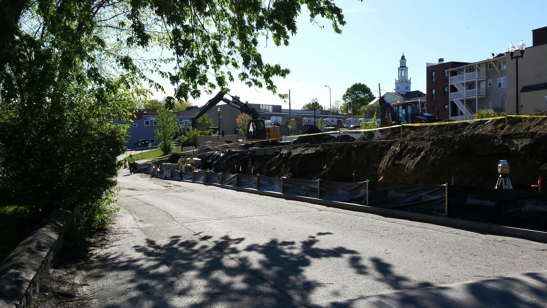 Davis Street - Tracy Court Project Progress 13