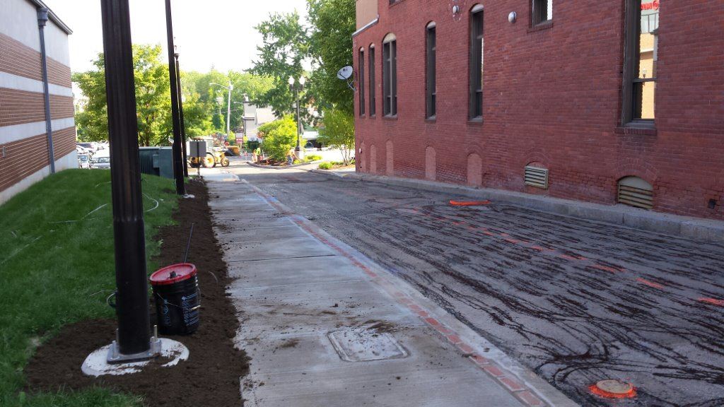 Davis Street - Tracy Court Project Progress