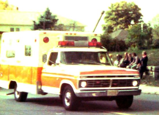 Retired Former Webster Ambulance and Resque Squad A1, 1973 Ford F-Series