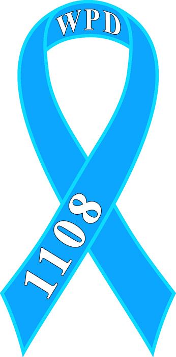 Cynthia Johnson’s blue ribbon with 1108 WPD