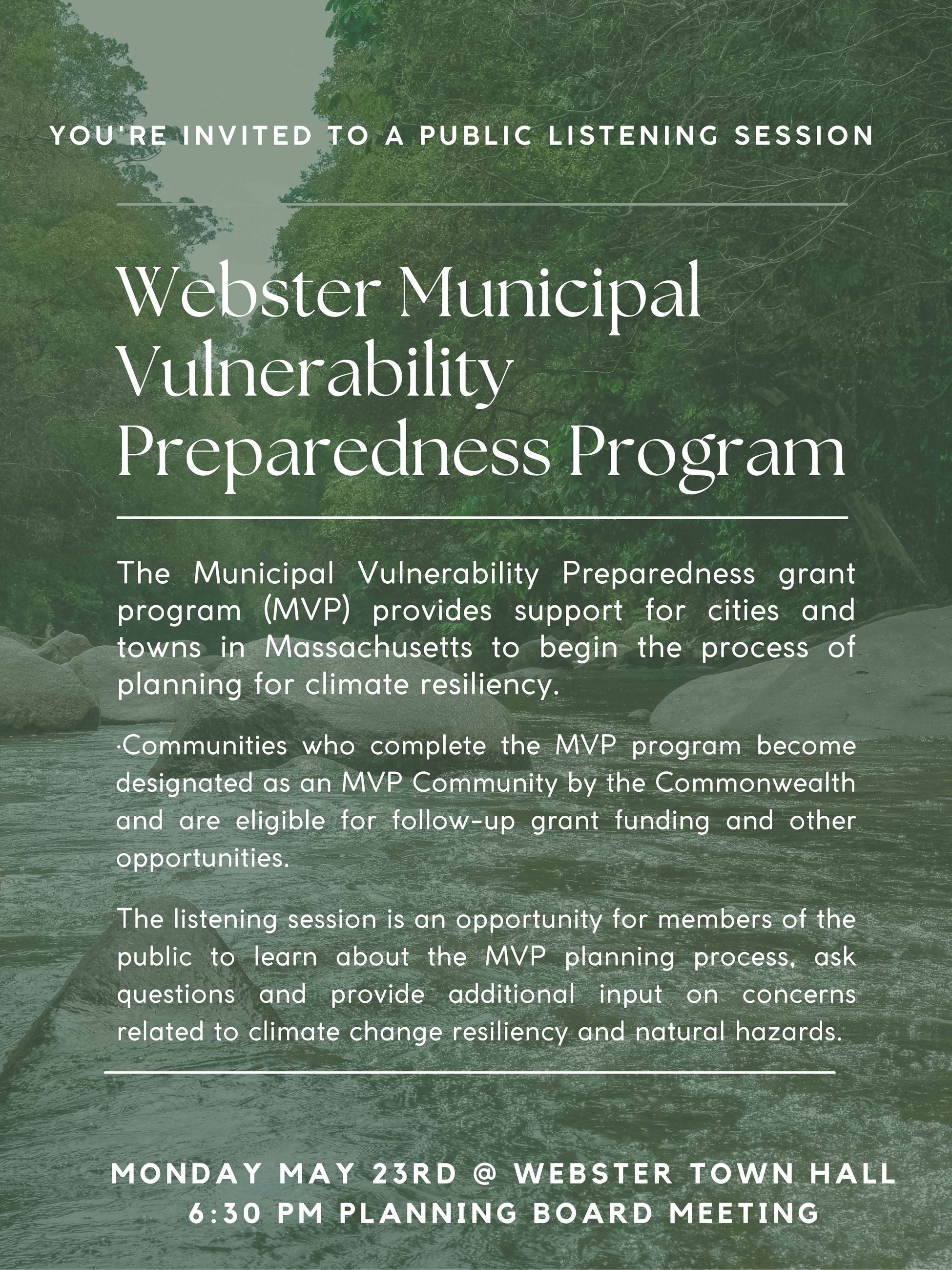 Webster Listening Session Poster 5_23