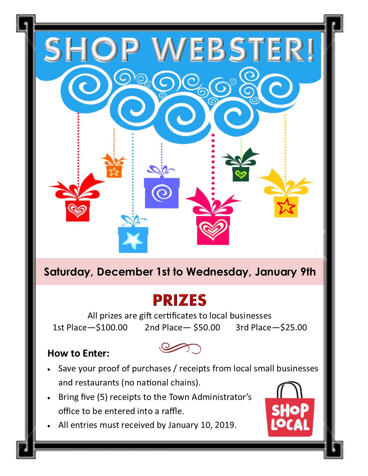 Shop Webster - flyer