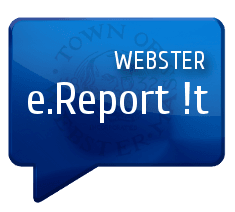 ereport it in speech bubble