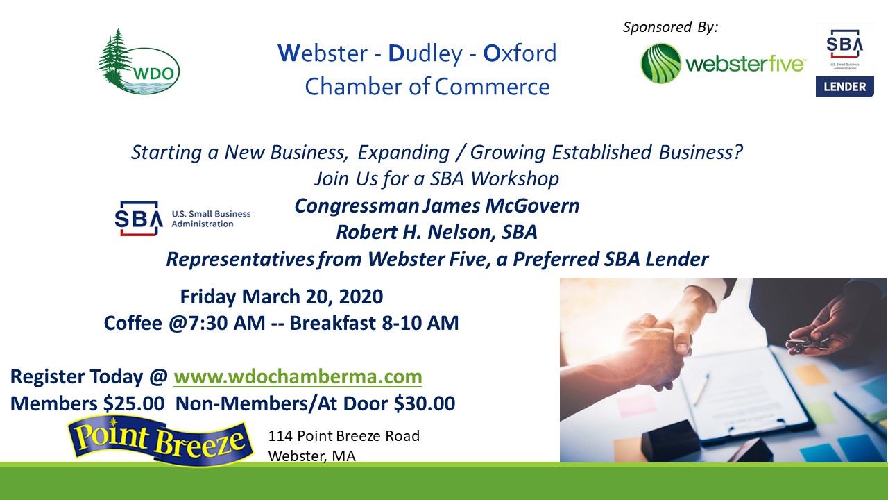 SBA Breakfast - March 20, 2020